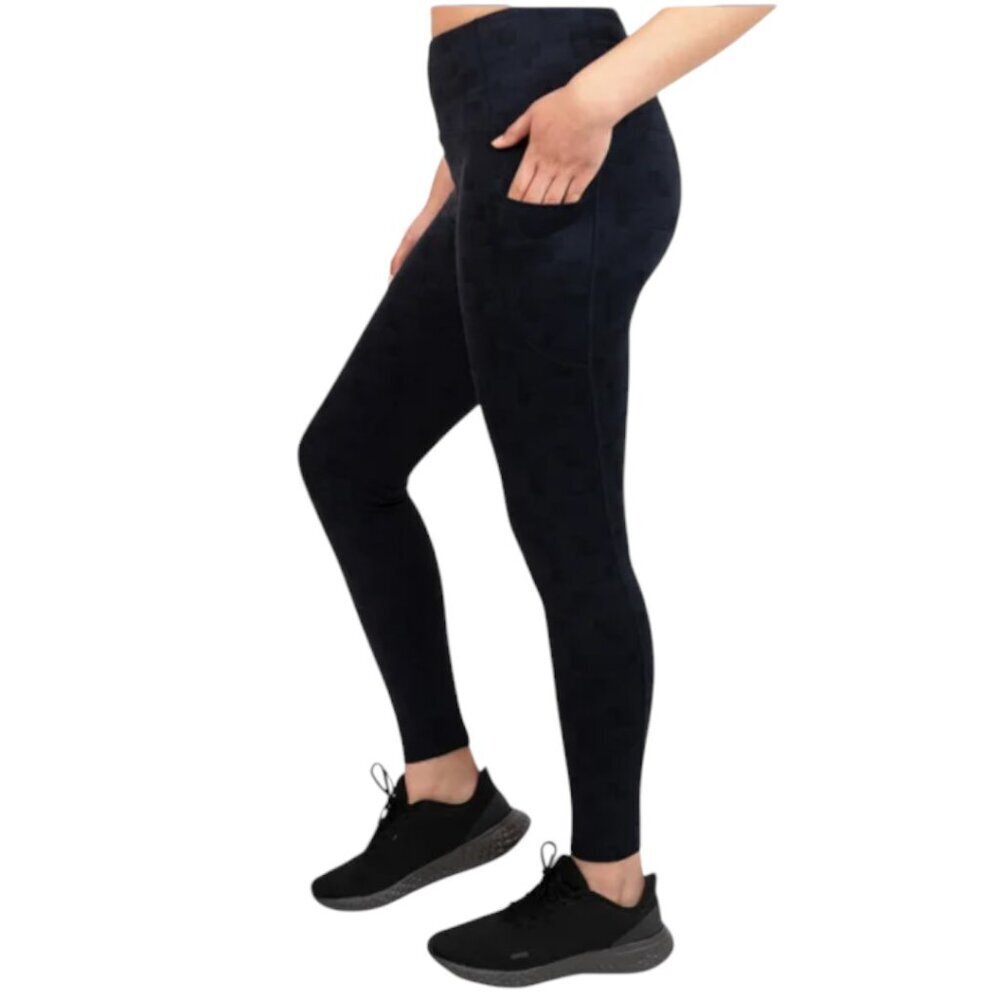 NEW Tuff Athletics Yoga Leggings with Pockets | Black - Picture 2 of 5